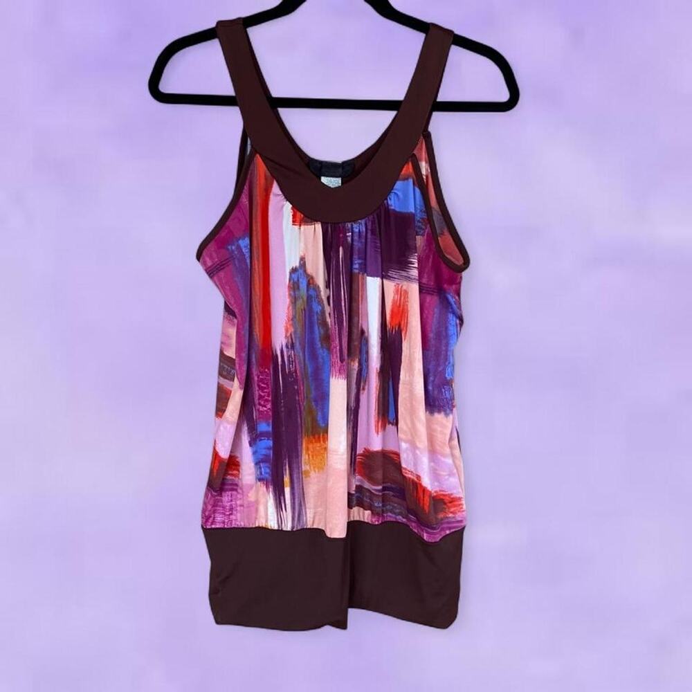 Y2k Destiny Gold abstract top